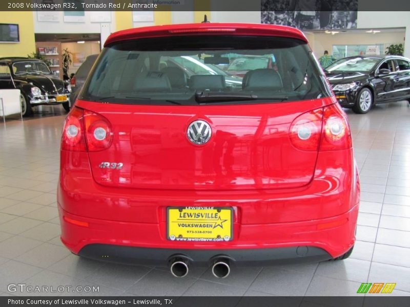 Tornado Red / Anthracite 2008 Volkswagen R32