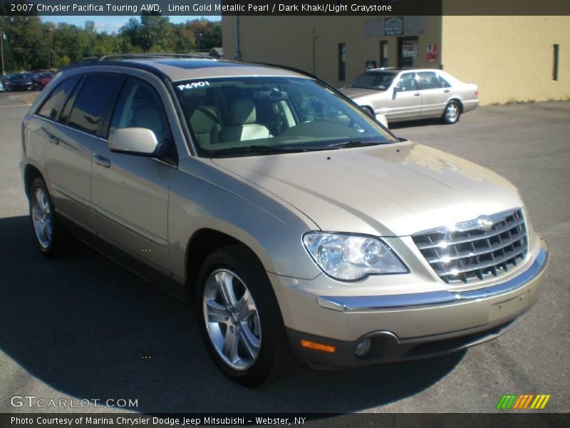 Linen Gold Metallic Pearl / Dark Khaki/Light Graystone 2007 Chrysler Pacifica Touring AWD