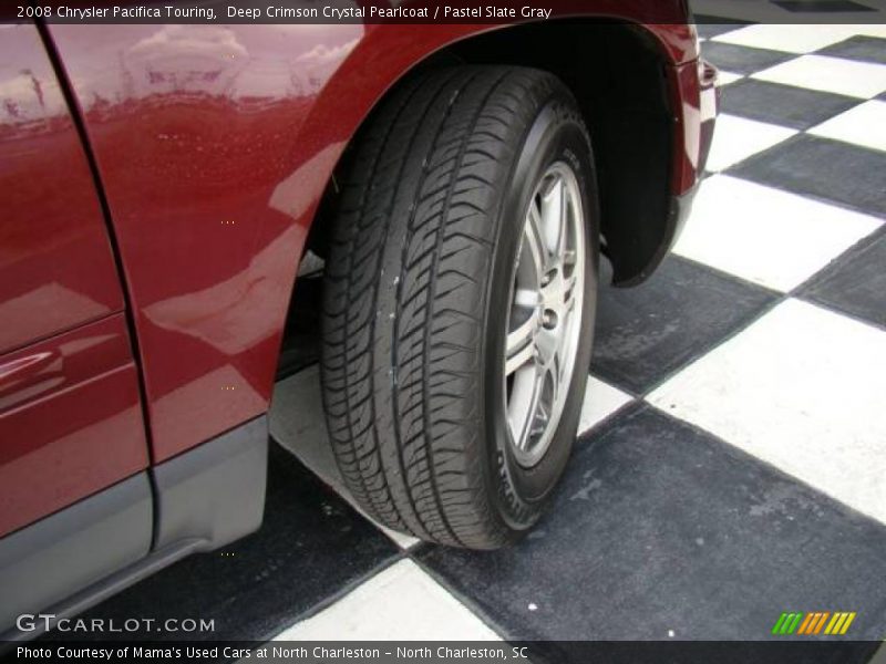 Deep Crimson Crystal Pearlcoat / Pastel Slate Gray 2008 Chrysler Pacifica Touring