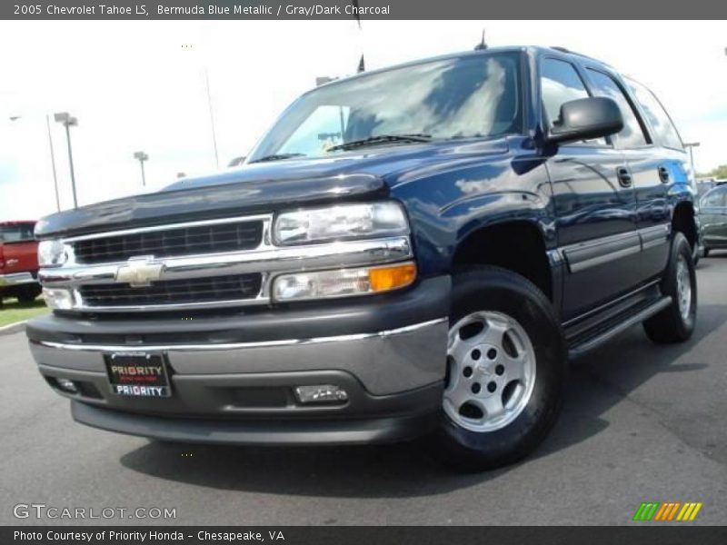 Bermuda Blue Metallic / Gray/Dark Charcoal 2005 Chevrolet Tahoe LS