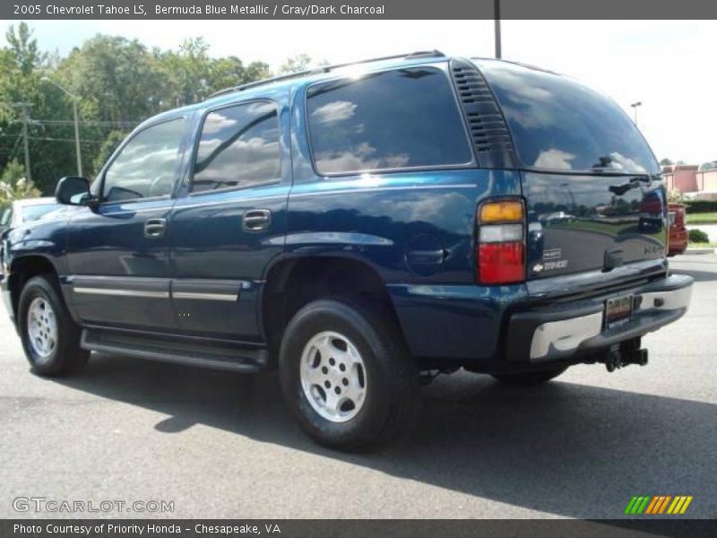 Bermuda Blue Metallic / Gray/Dark Charcoal 2005 Chevrolet Tahoe LS