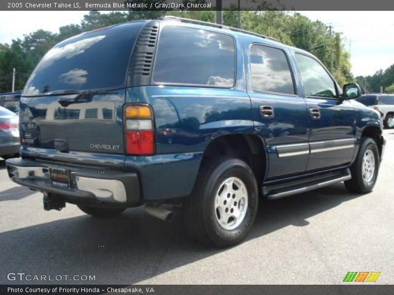 Bermuda Blue Metallic / Gray/Dark Charcoal 2005 Chevrolet Tahoe LS