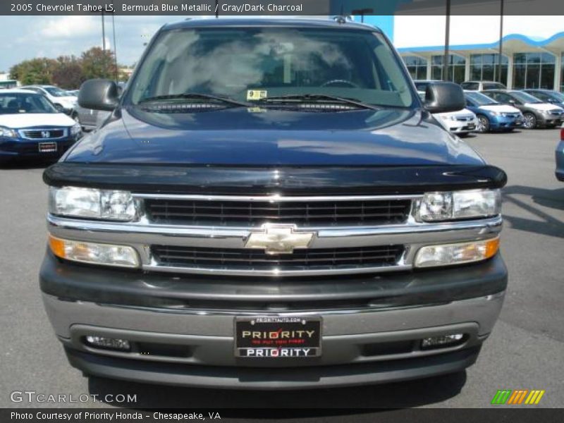 Bermuda Blue Metallic / Gray/Dark Charcoal 2005 Chevrolet Tahoe LS