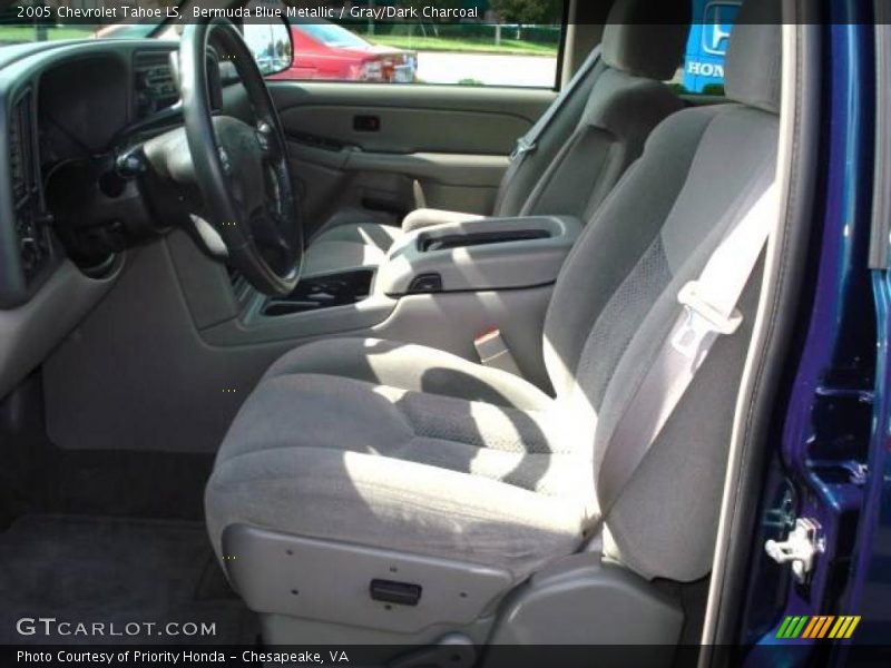 Bermuda Blue Metallic / Gray/Dark Charcoal 2005 Chevrolet Tahoe LS
