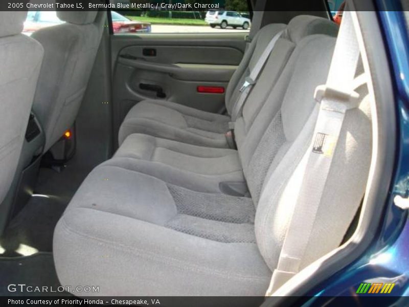 Bermuda Blue Metallic / Gray/Dark Charcoal 2005 Chevrolet Tahoe LS