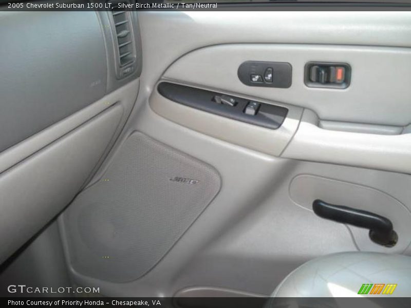 Silver Birch Metallic / Tan/Neutral 2005 Chevrolet Suburban 1500 LT
