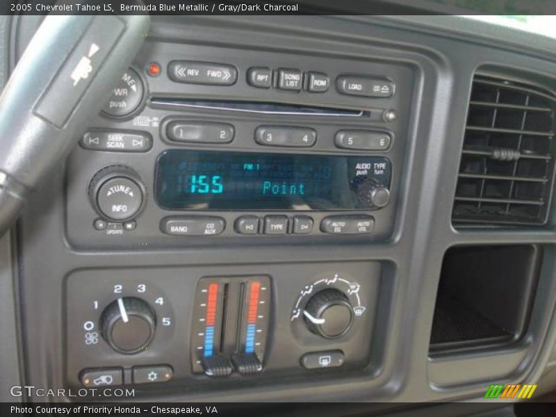 Bermuda Blue Metallic / Gray/Dark Charcoal 2005 Chevrolet Tahoe LS
