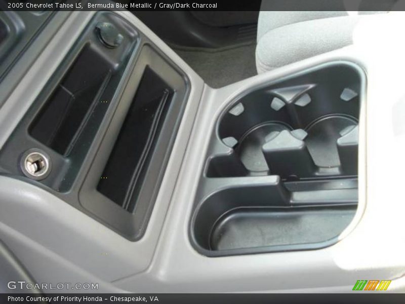 Bermuda Blue Metallic / Gray/Dark Charcoal 2005 Chevrolet Tahoe LS