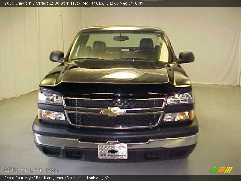 Black / Medium Gray 2006 Chevrolet Silverado 1500 Work Truck Regular Cab