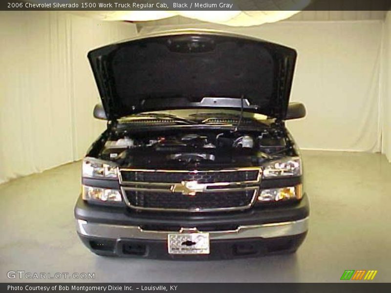 Black / Medium Gray 2006 Chevrolet Silverado 1500 Work Truck Regular Cab