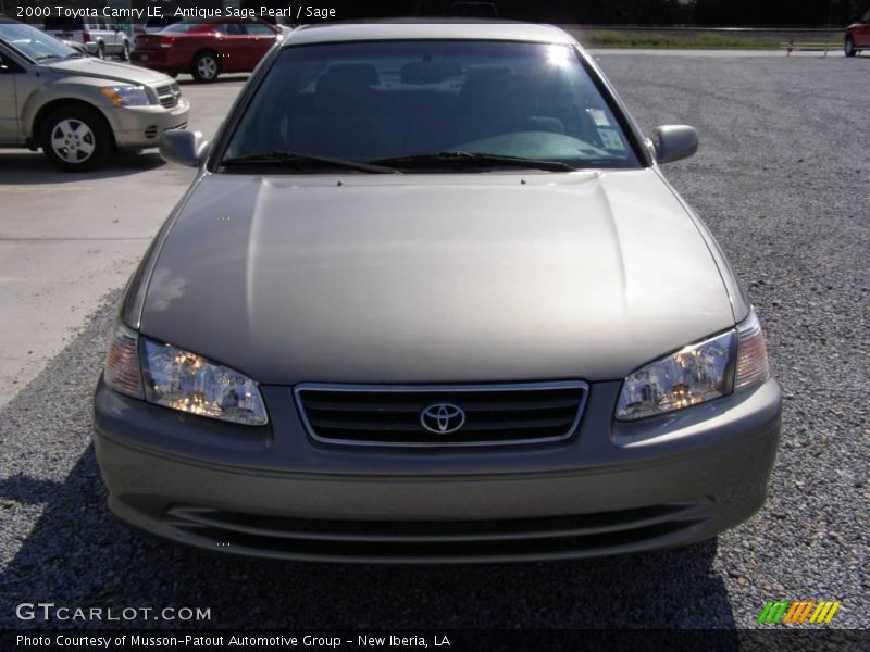 Antique Sage Pearl / Sage 2000 Toyota Camry LE