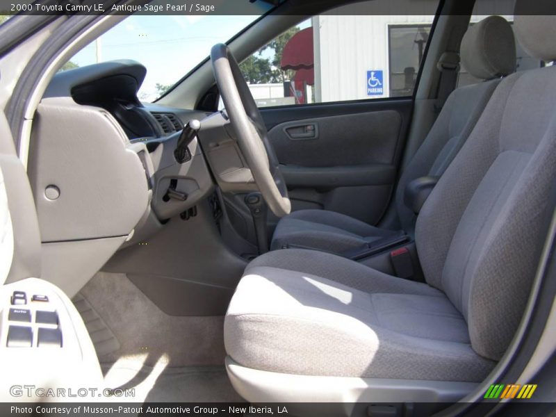 Antique Sage Pearl / Sage 2000 Toyota Camry LE