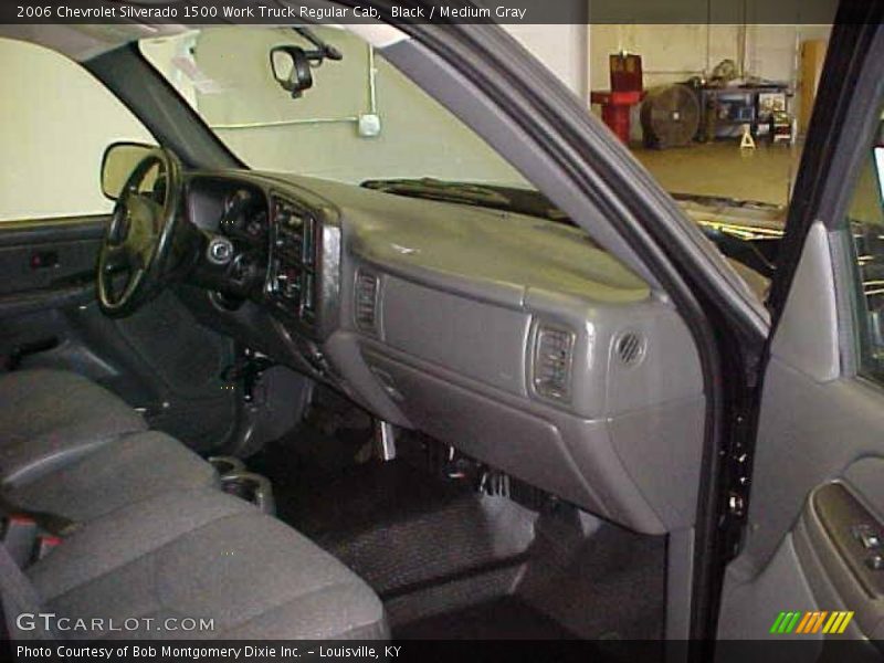 Black / Medium Gray 2006 Chevrolet Silverado 1500 Work Truck Regular Cab