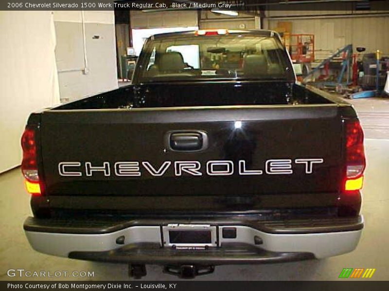 Black / Medium Gray 2006 Chevrolet Silverado 1500 Work Truck Regular Cab