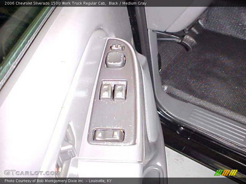 Black / Medium Gray 2006 Chevrolet Silverado 1500 Work Truck Regular Cab