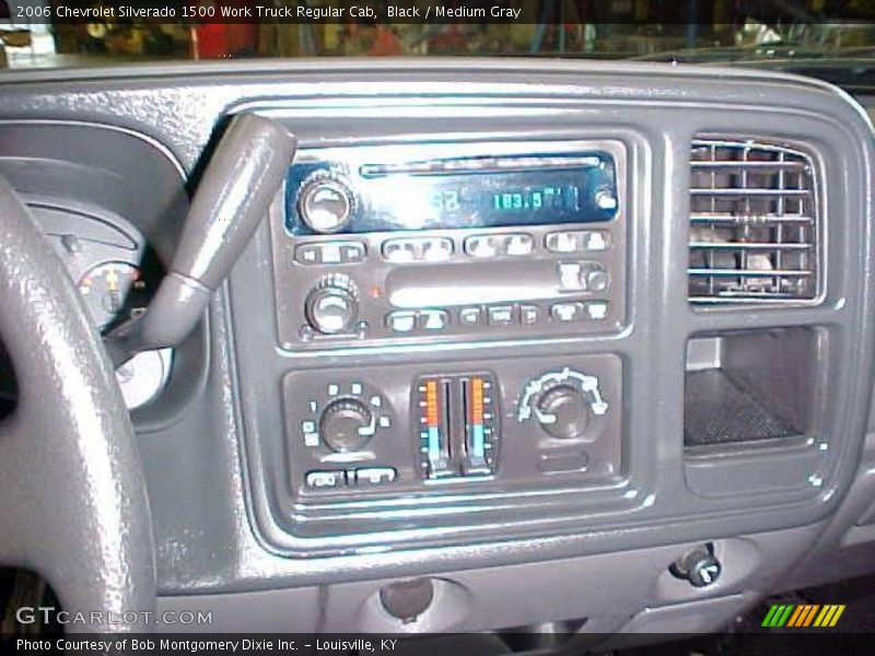 Black / Medium Gray 2006 Chevrolet Silverado 1500 Work Truck Regular Cab