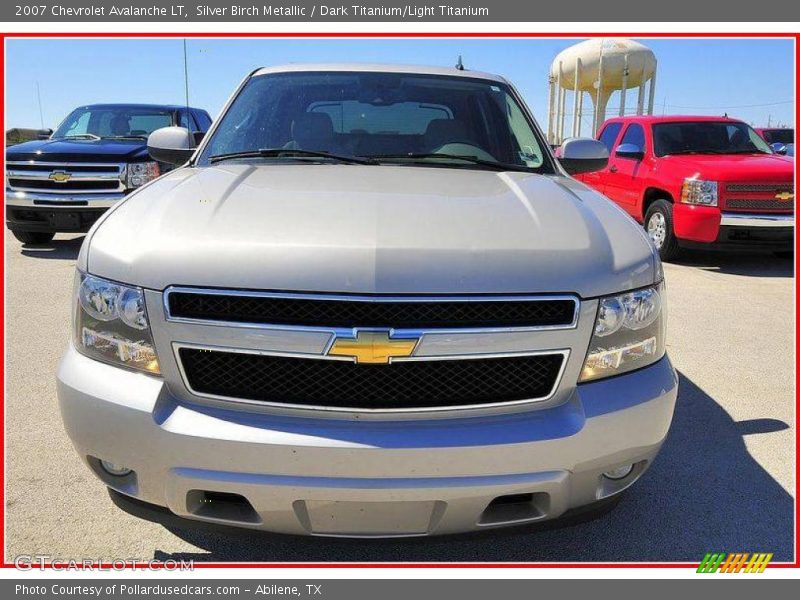 Silver Birch Metallic / Dark Titanium/Light Titanium 2007 Chevrolet Avalanche LT