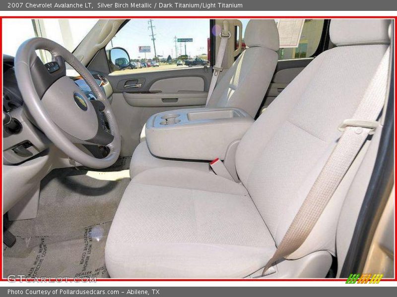 Silver Birch Metallic / Dark Titanium/Light Titanium 2007 Chevrolet Avalanche LT