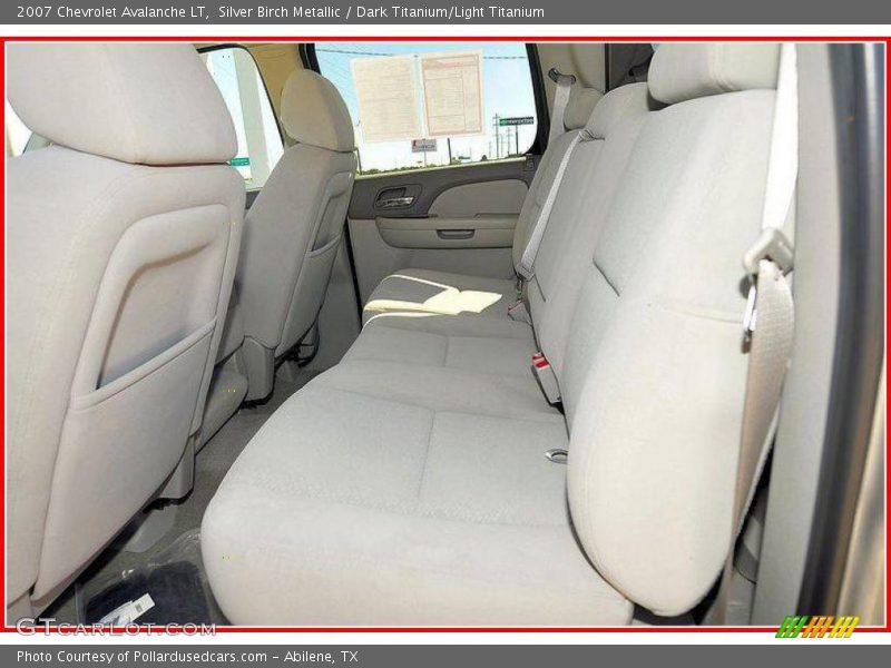 Silver Birch Metallic / Dark Titanium/Light Titanium 2007 Chevrolet Avalanche LT
