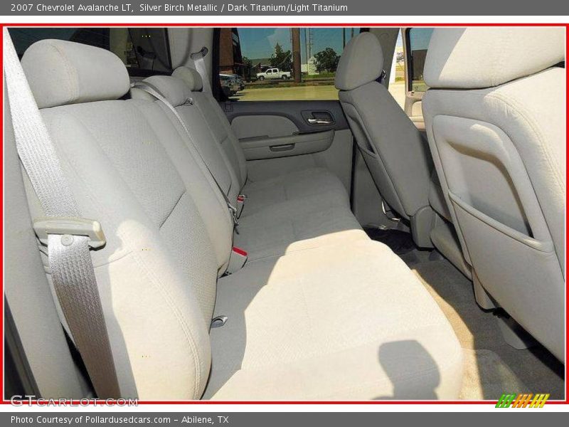 Silver Birch Metallic / Dark Titanium/Light Titanium 2007 Chevrolet Avalanche LT