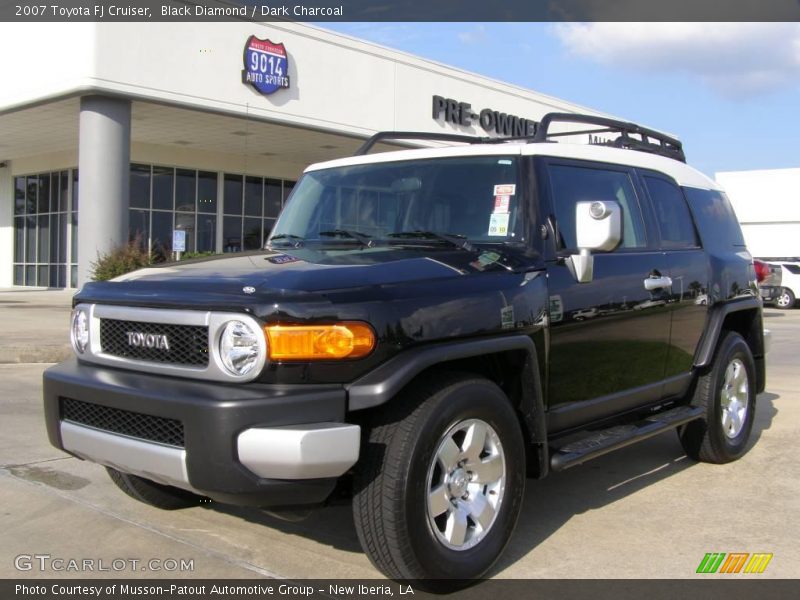 Black Diamond / Dark Charcoal 2007 Toyota FJ Cruiser