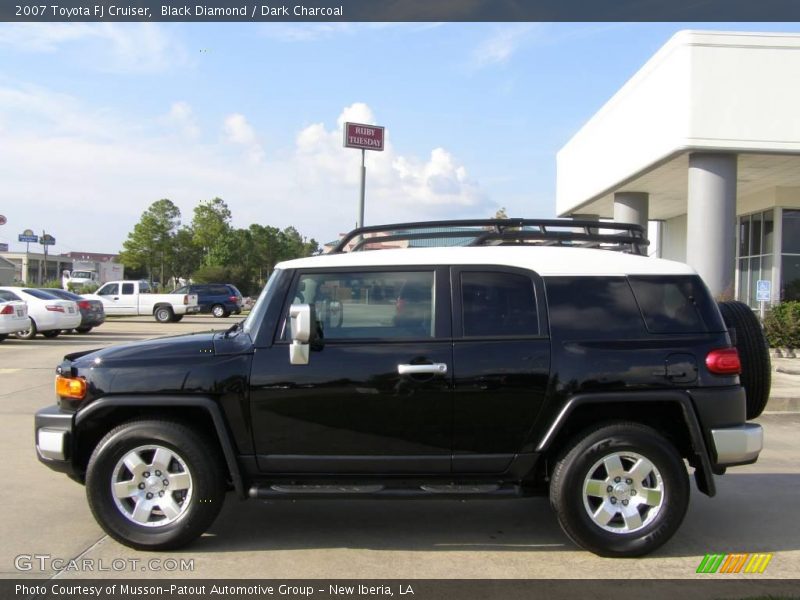 Black Diamond / Dark Charcoal 2007 Toyota FJ Cruiser