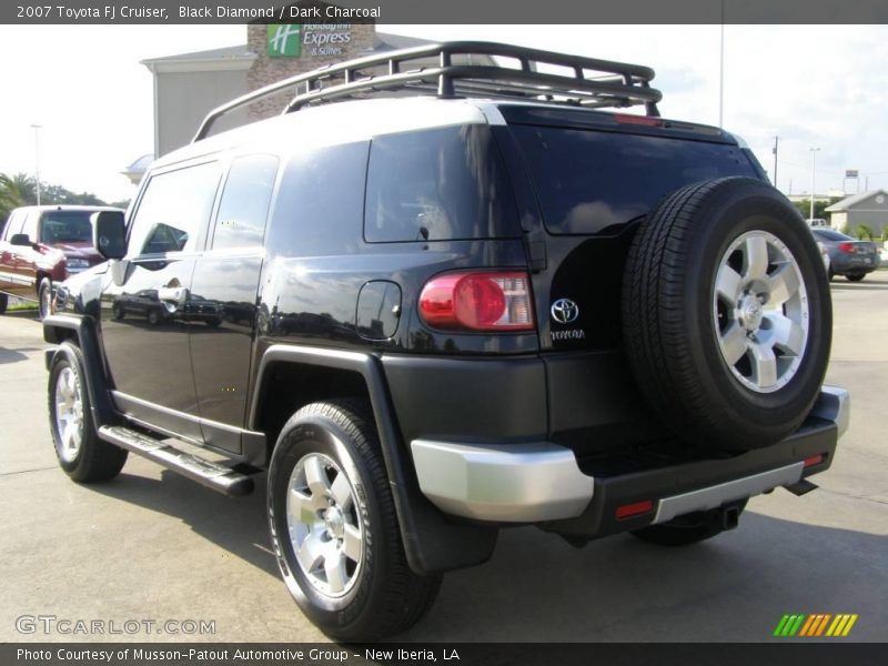Black Diamond / Dark Charcoal 2007 Toyota FJ Cruiser