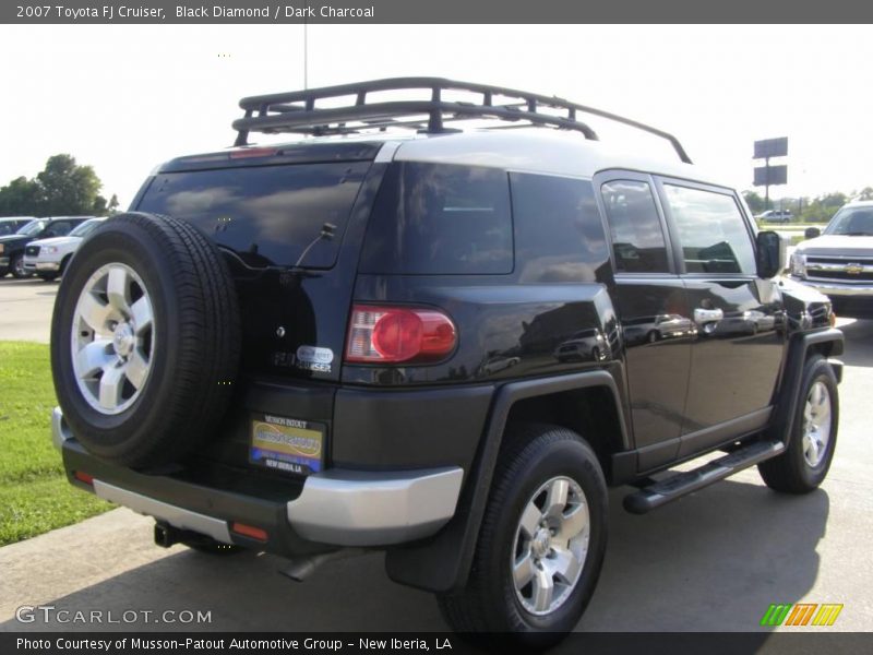 Black Diamond / Dark Charcoal 2007 Toyota FJ Cruiser