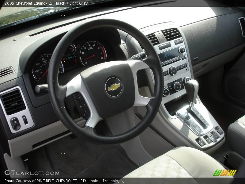 Black / Light Gray 2009 Chevrolet Equinox LS