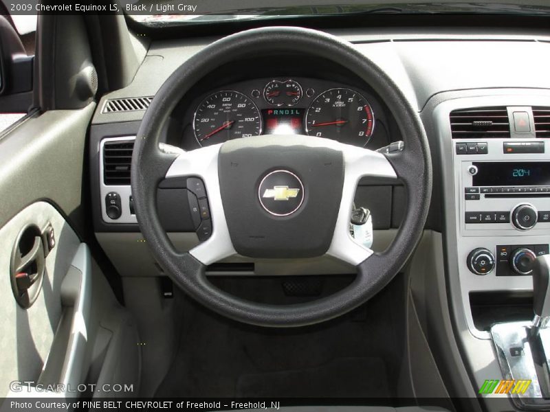 Black / Light Gray 2009 Chevrolet Equinox LS