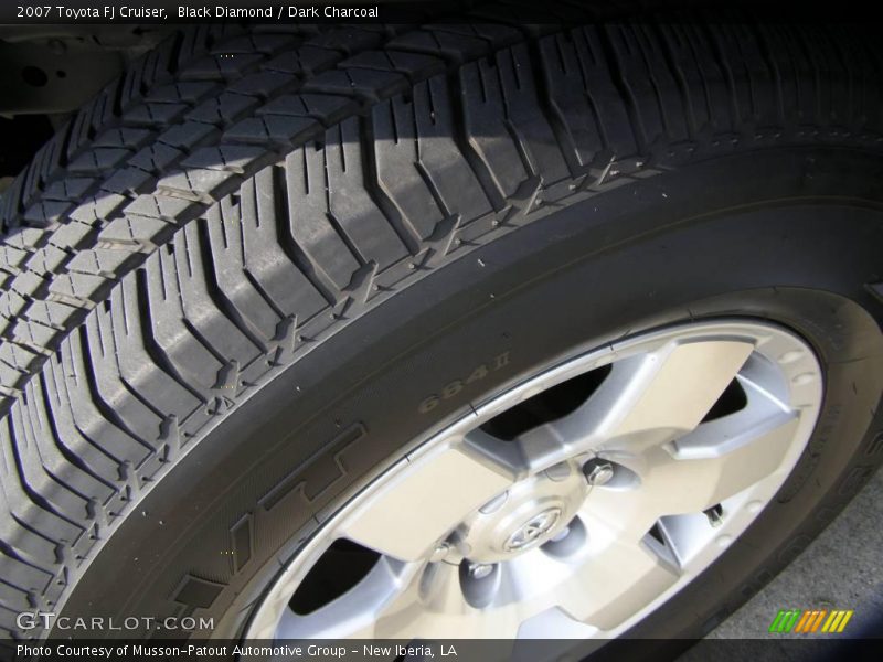 Black Diamond / Dark Charcoal 2007 Toyota FJ Cruiser