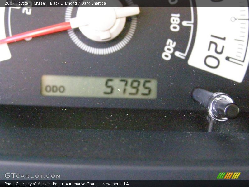 Black Diamond / Dark Charcoal 2007 Toyota FJ Cruiser