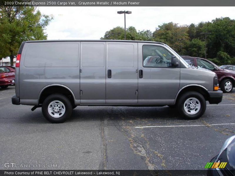 Graystone Metallic / Medium Pewter 2009 Chevrolet Express 2500 Cargo Van
