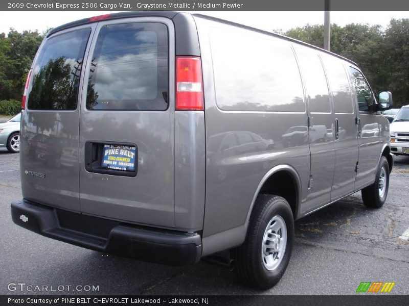 Graystone Metallic / Medium Pewter 2009 Chevrolet Express 2500 Cargo Van