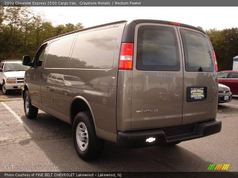 Graystone Metallic / Medium Pewter 2009 Chevrolet Express 2500 Cargo Van