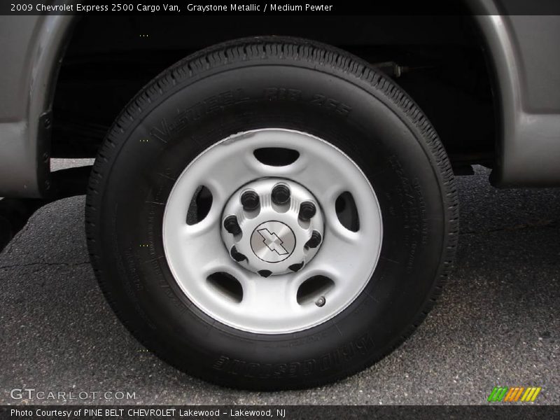 Graystone Metallic / Medium Pewter 2009 Chevrolet Express 2500 Cargo Van