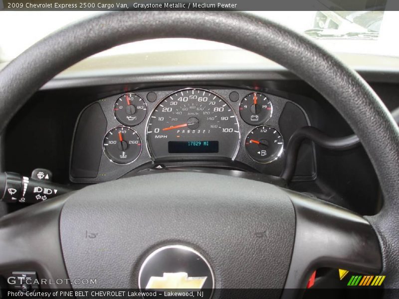 Graystone Metallic / Medium Pewter 2009 Chevrolet Express 2500 Cargo Van