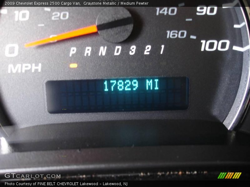 Graystone Metallic / Medium Pewter 2009 Chevrolet Express 2500 Cargo Van