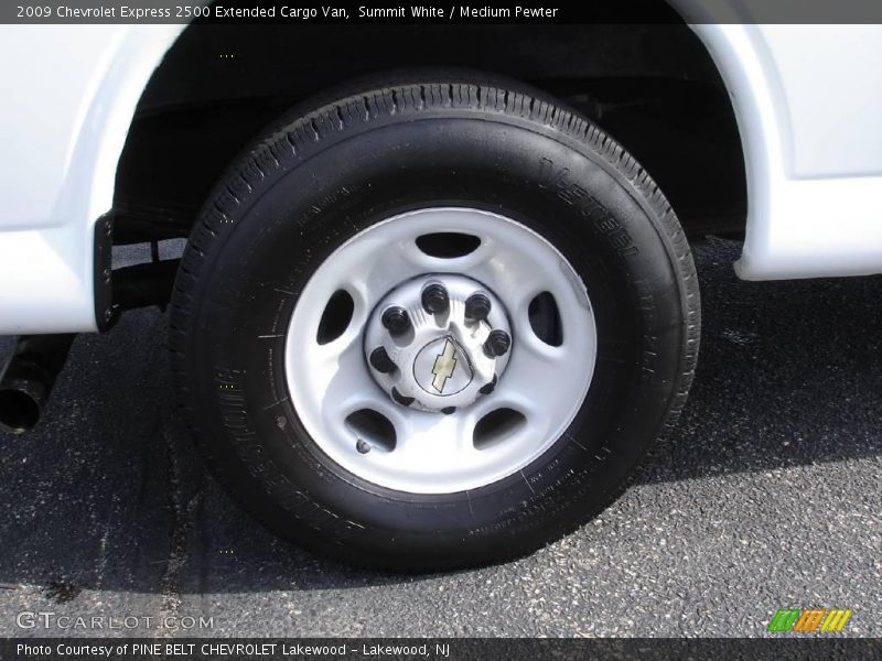 Summit White / Medium Pewter 2009 Chevrolet Express 2500 Extended Cargo Van