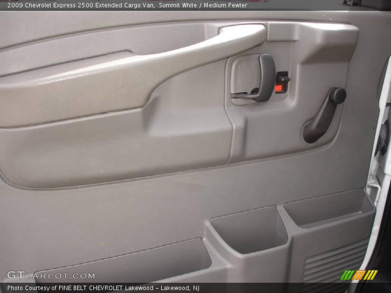 Summit White / Medium Pewter 2009 Chevrolet Express 2500 Extended Cargo Van