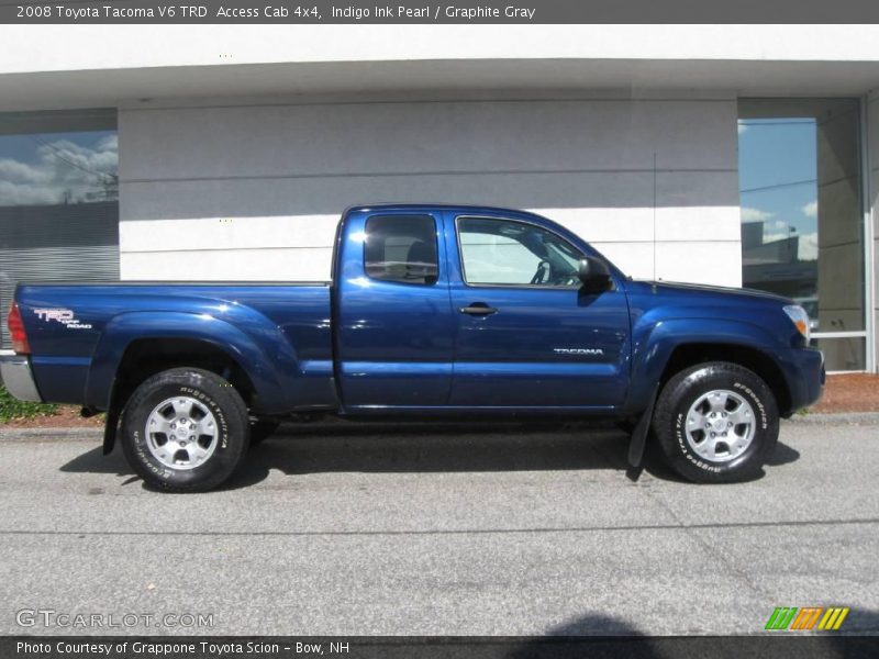 Indigo Ink Pearl / Graphite Gray 2008 Toyota Tacoma V6 TRD  Access Cab 4x4