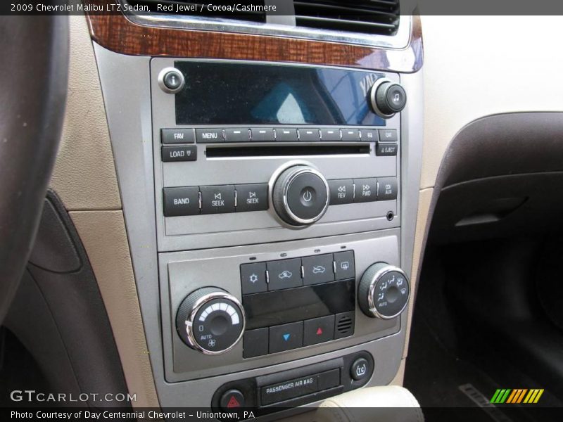 Red Jewel / Cocoa/Cashmere 2009 Chevrolet Malibu LTZ Sedan