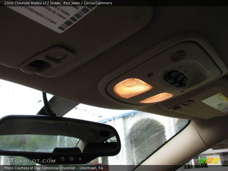 Red Jewel / Cocoa/Cashmere 2009 Chevrolet Malibu LTZ Sedan