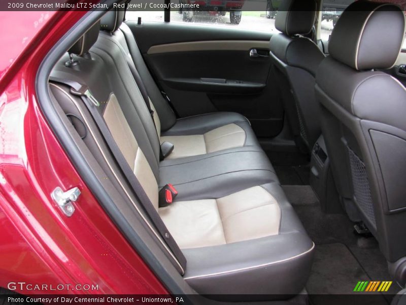 Red Jewel / Cocoa/Cashmere 2009 Chevrolet Malibu LTZ Sedan