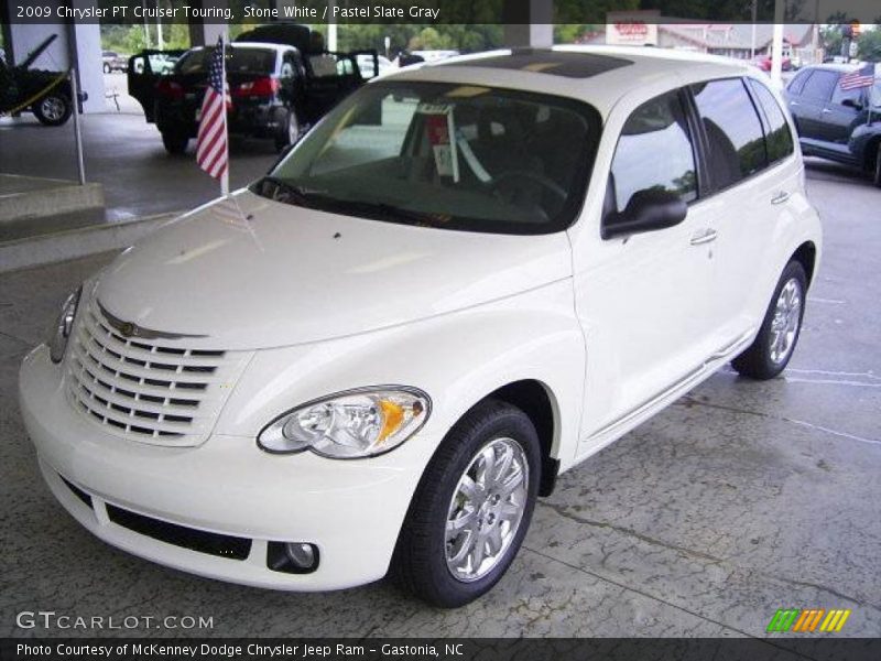 Stone White / Pastel Slate Gray 2009 Chrysler PT Cruiser Touring