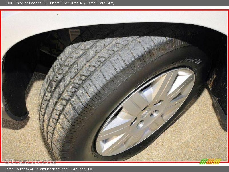 Bright Silver Metallic / Pastel Slate Gray 2008 Chrysler Pacifica LX