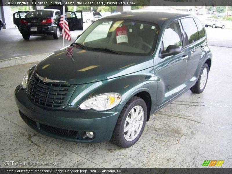 Melbourne Green Pearl / Pastel Slate Gray 2009 Chrysler PT Cruiser Touring