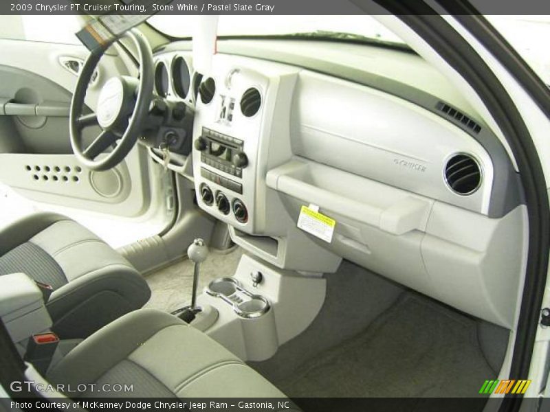 Stone White / Pastel Slate Gray 2009 Chrysler PT Cruiser Touring