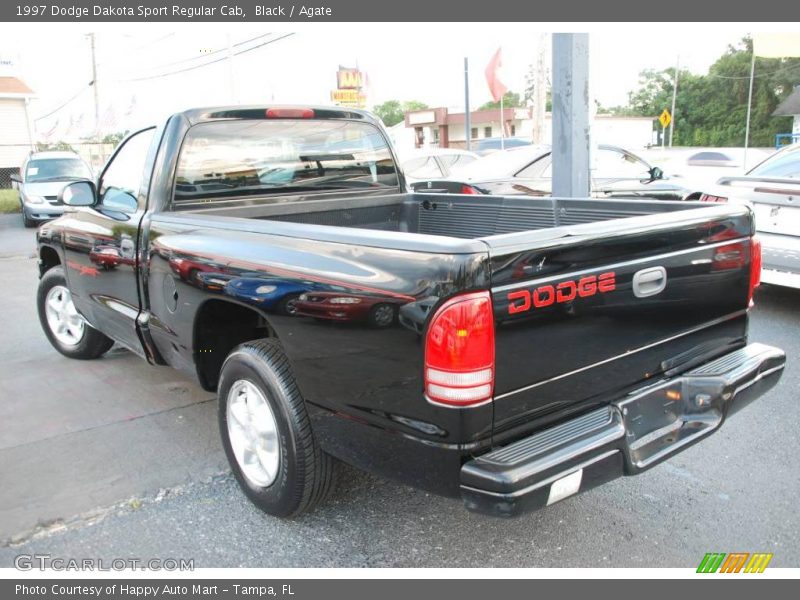 Black / Agate 1997 Dodge Dakota Sport Regular Cab
