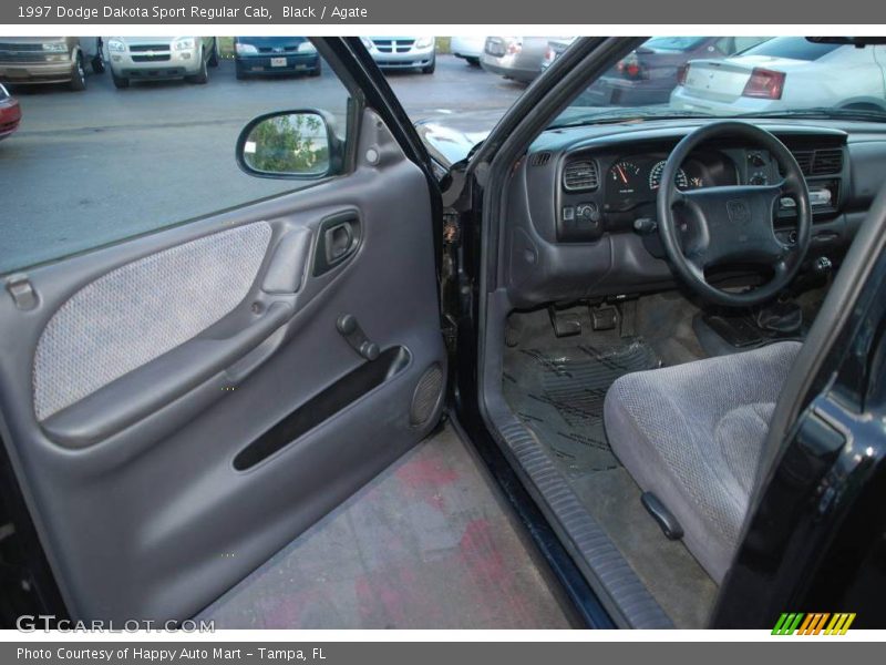 Black / Agate 1997 Dodge Dakota Sport Regular Cab